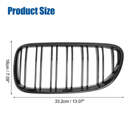 Set of 2 Front Hood Bumper Grilles for BMW 328i 335i M3 335is (2007–2013)