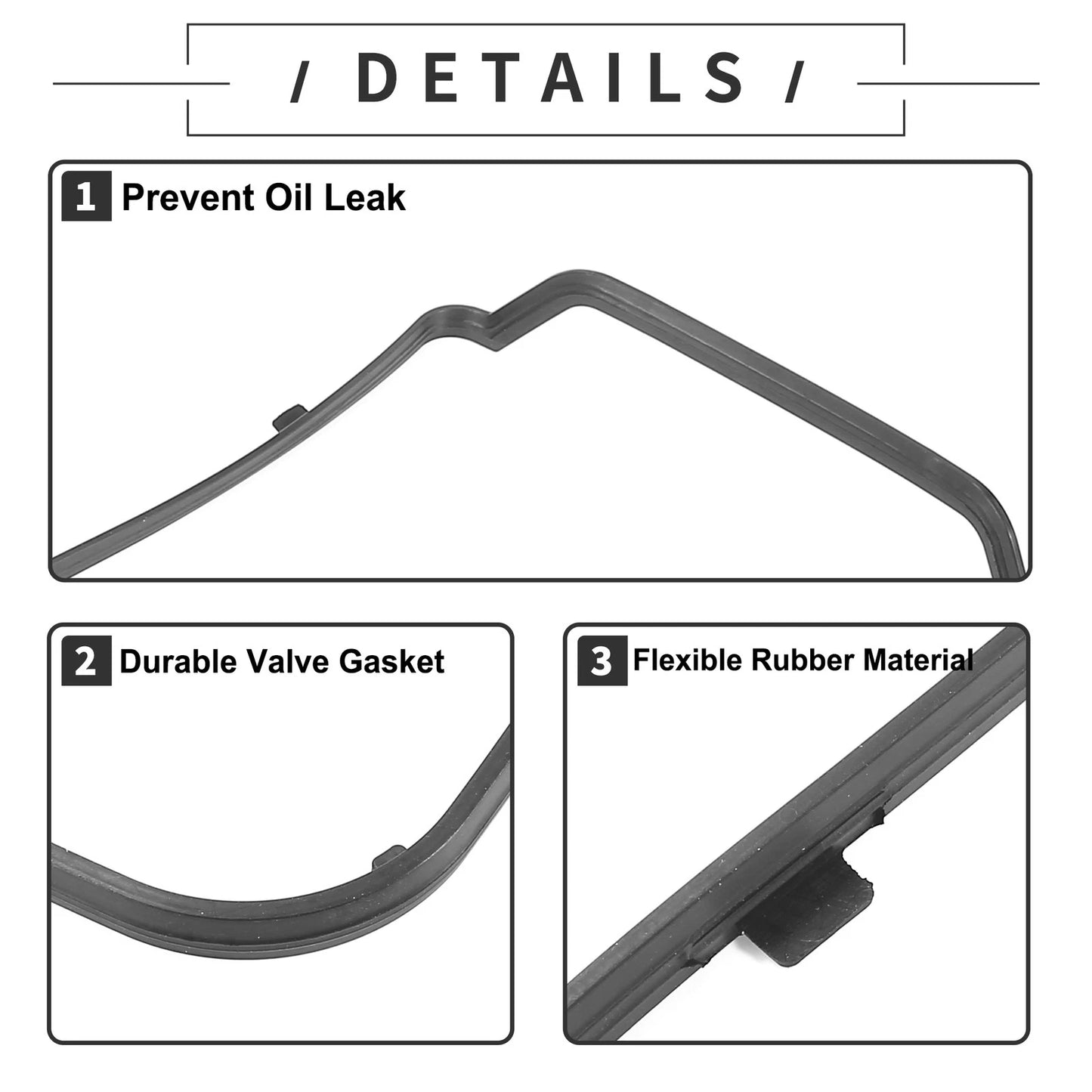 Valve Cover Gasket No.12341R70A00 for Honda Odyssey 3.5L (2008–2017)