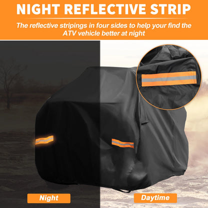 ATV Cover for Polaris Sportsman 850/XP 1000/X MR (Black)
