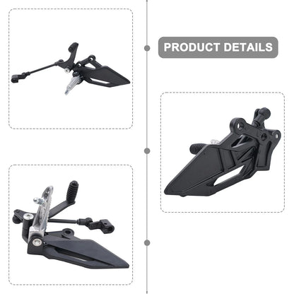 Left Foot Peg Bracket Brake Pedal High Temp Paint for Kawasaki EX 250R