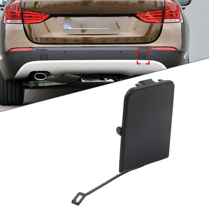 Rear Right Tow Hook Cover for BMW X1 E84 (2013-2015) Black