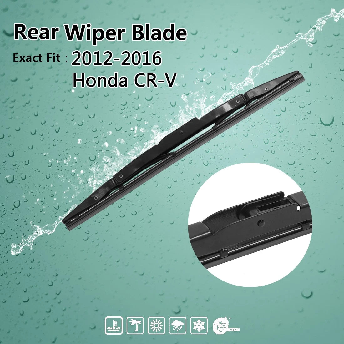 330mm Rear Windshield Wiper Blade for Honda CR-V (2017-2023)