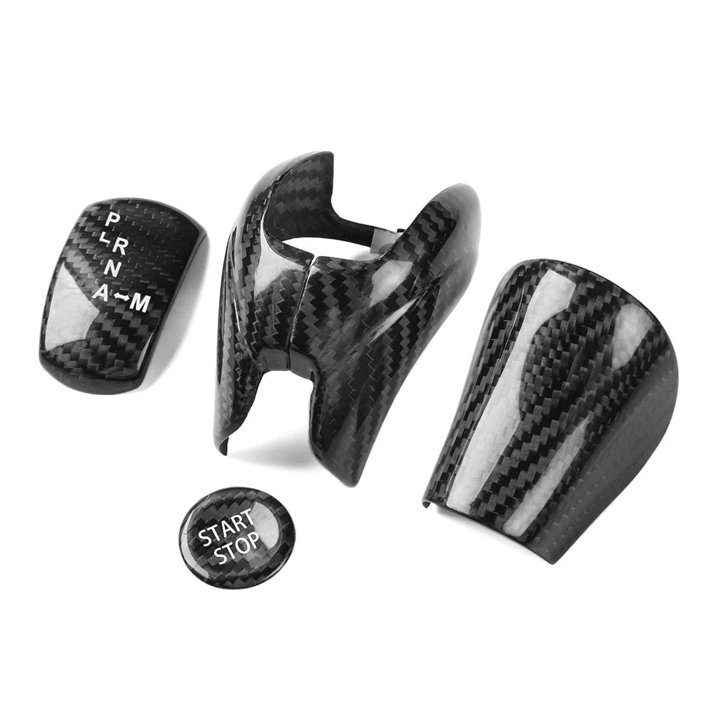 2X Carbon Fiber Side Mirror Cover Caps for Nissan GT-R R35 (2008–2020)