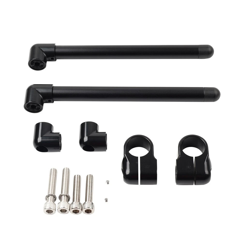 Set of 2 Rearview Bar End Side Mirrors for Universal ATV (UK)