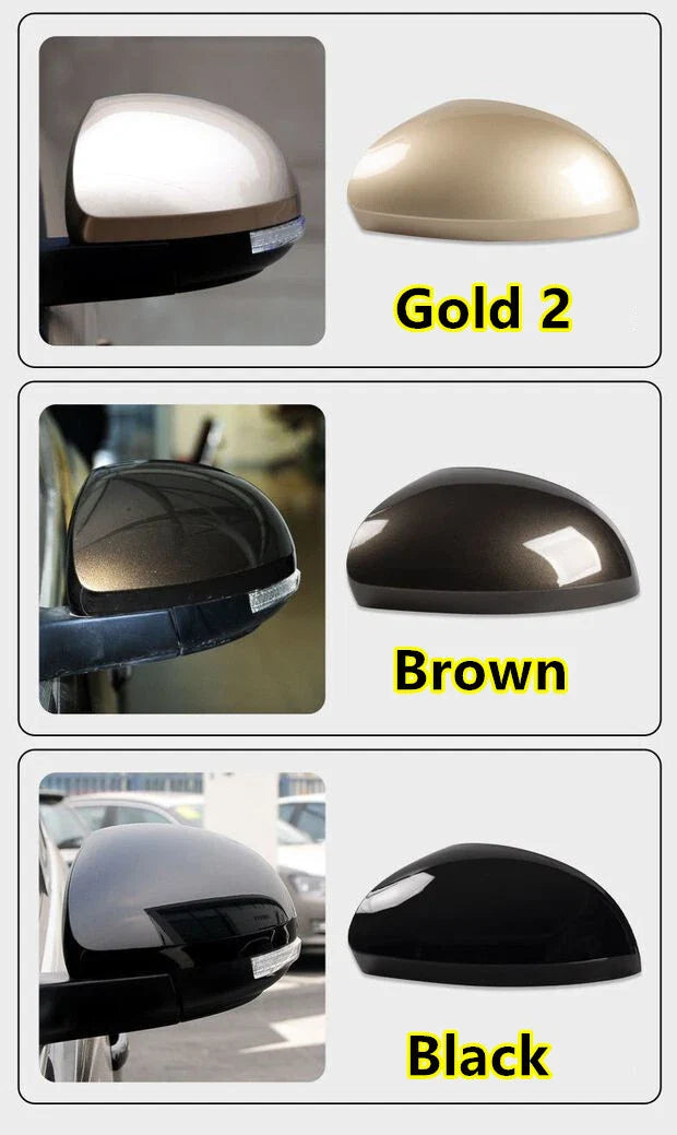 2 x Mirror Cap Cover Shell for VW Tiguan (2008–2017)