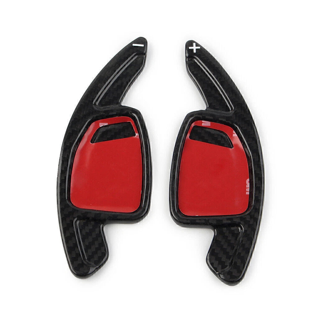 2X Steering Wheel Shift Paddle Shifter Extension for Audi A3 A4 S3 S4 SQ7 Q2 Q3 (2013–2020)