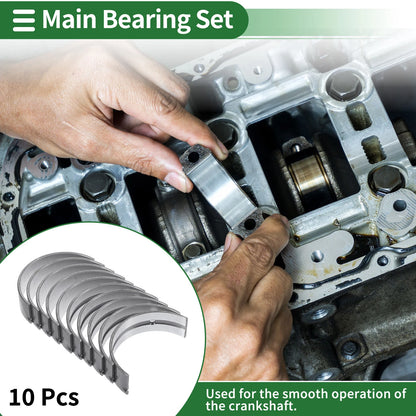 Main Bearing Set No. 210202F900 for Hyundai Santa Fe (2009–2018)