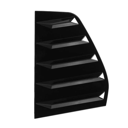 Side Window Louver Shutter Cover Gloss Black for Golf 6 MK6 GTI R (2010–2014)
