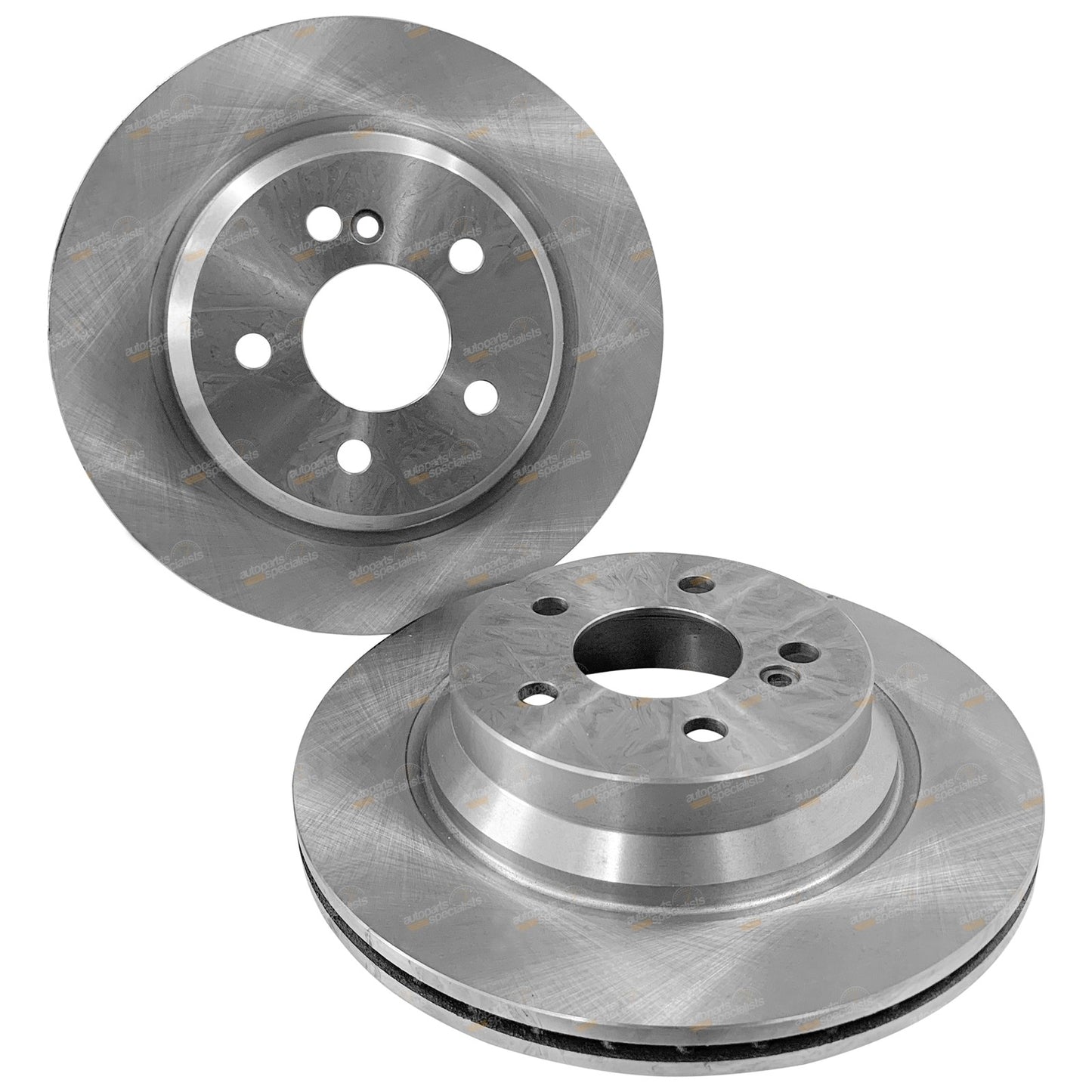 2X Rear Disc Brake Rotors for Mercedes-Benz E320 (2002–2005) 300mm