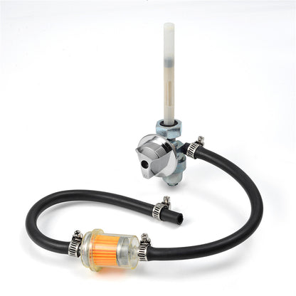 Gas Fuel Valve Petcock & Knob for Honda ATV Fourtrax TRX200 (1986–1988)