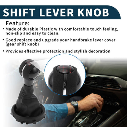 6 Speed Manual Gear Shift Knob w/ Cover for Mini Cooper F55 F56 (2014–2023)