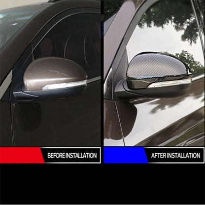 Rearview Side Wing Mirrors Cap Cover for Hyundai Tucson (2016–2021)