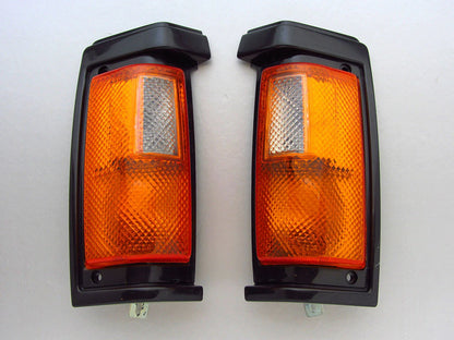 Black Corner Light Signal Indicator for Nissan Navara D21 Pickup Ute (1986-1989)
