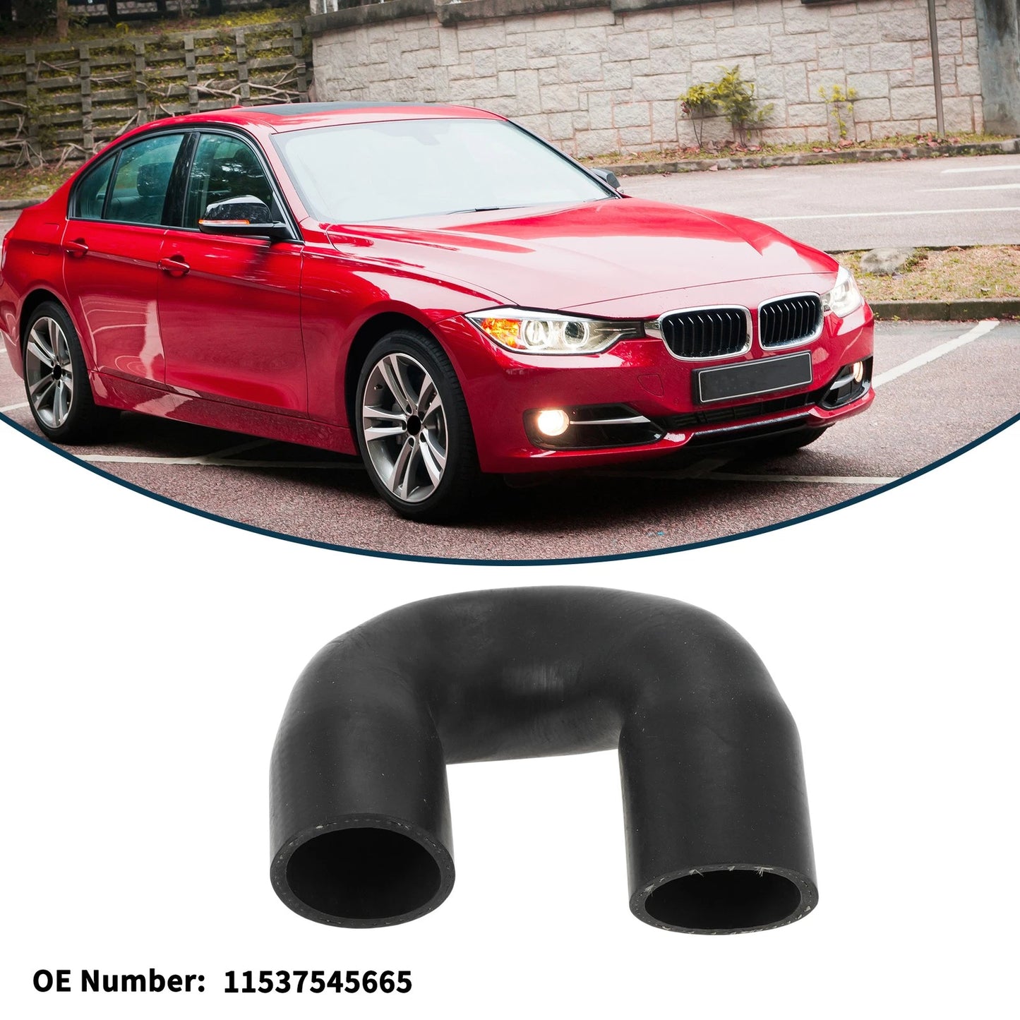 Radiator Hose No. 11537545665 for BMW 335i (2007–2013)