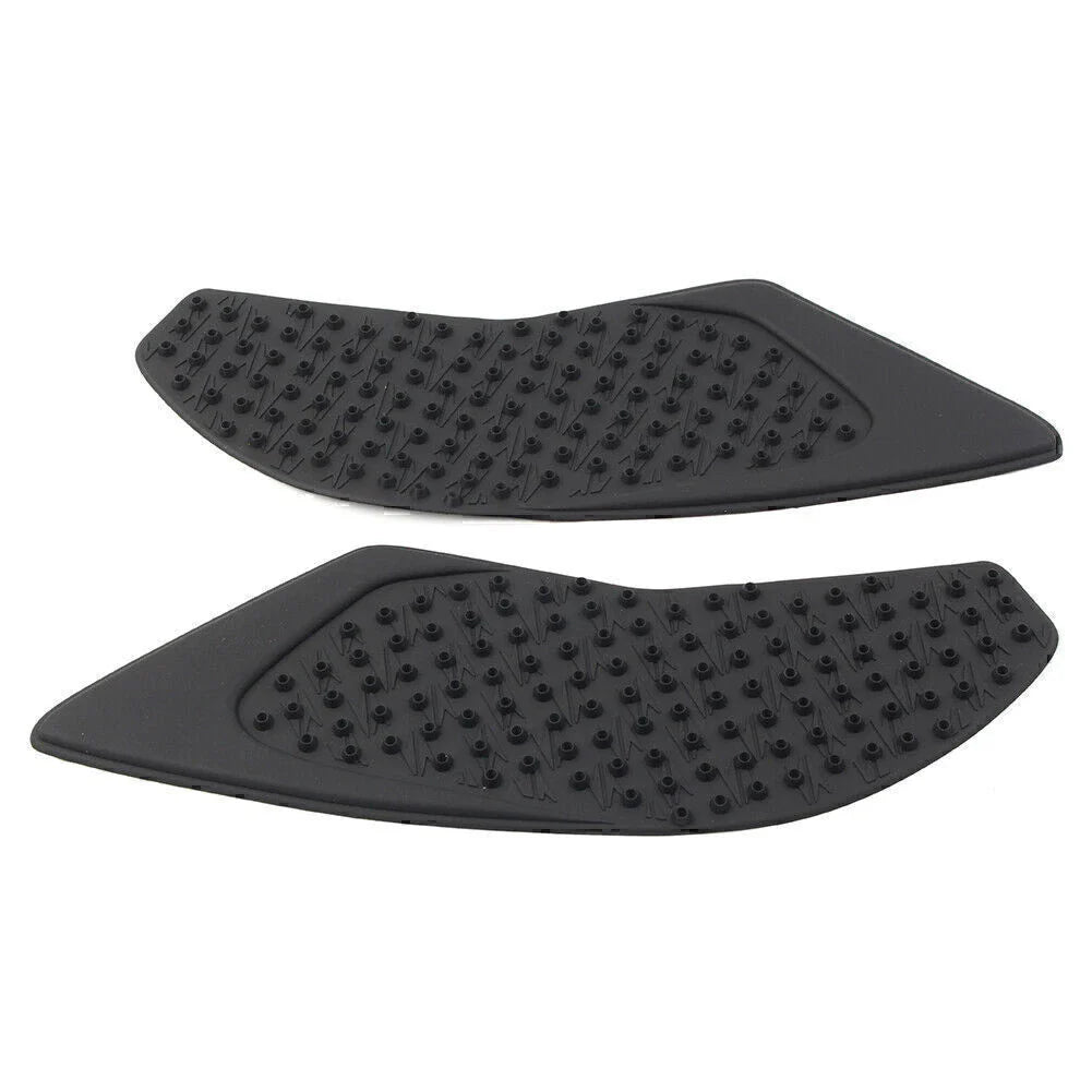 Black Tank Traction Side Pad Decals for Yamaha YZF-R1 (2015-2016)