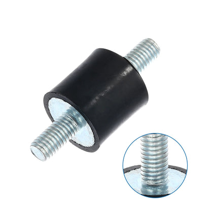Set of 4 M5 Anti Vibration Rubber Isolator Dampers 15x15mm