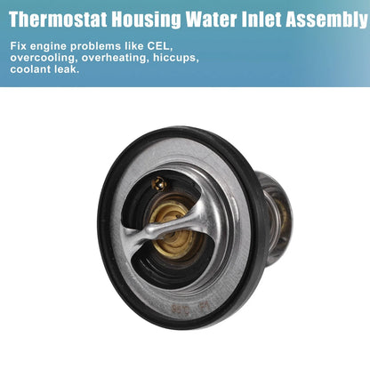 Car Coolant Thermostat Housing Assembly for Dodge Ram 3500