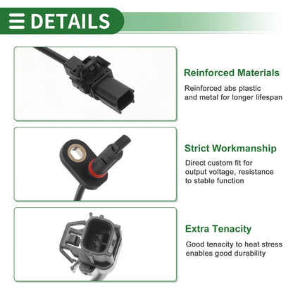 ABS Wheel Speed Sensor No. 57475T2AA01 for Honda Accord (2018–2023)