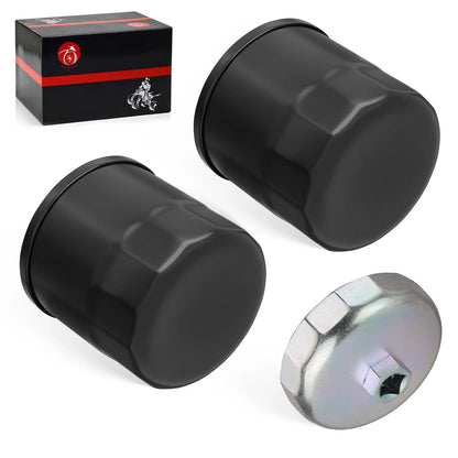 2 x Oil Filter for Yamaha Stryker XVS1300 & Super Tenere XTZ1200 (2011–2024)