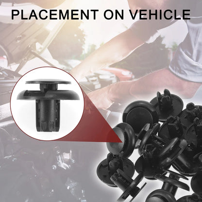 Front Fender Skirt Clips 2 x for Honda Civic 2013-2021 & Honda Fit 2015-2021