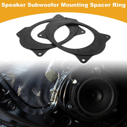 2X Speaker Spacer Ring Tweeter Adapter for Toyota Corolla (2007–2018)