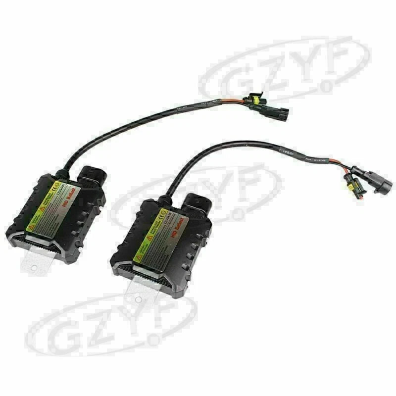 2X 55W Slim HID Xenon Digital Ballast Kit Universal DC12V