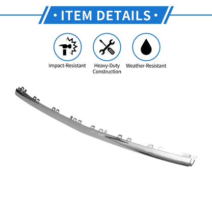 Bumper Grille Trim Garnish No.2228857600 for Mercedes-Benz W222/S 4Matic (2018–2020)