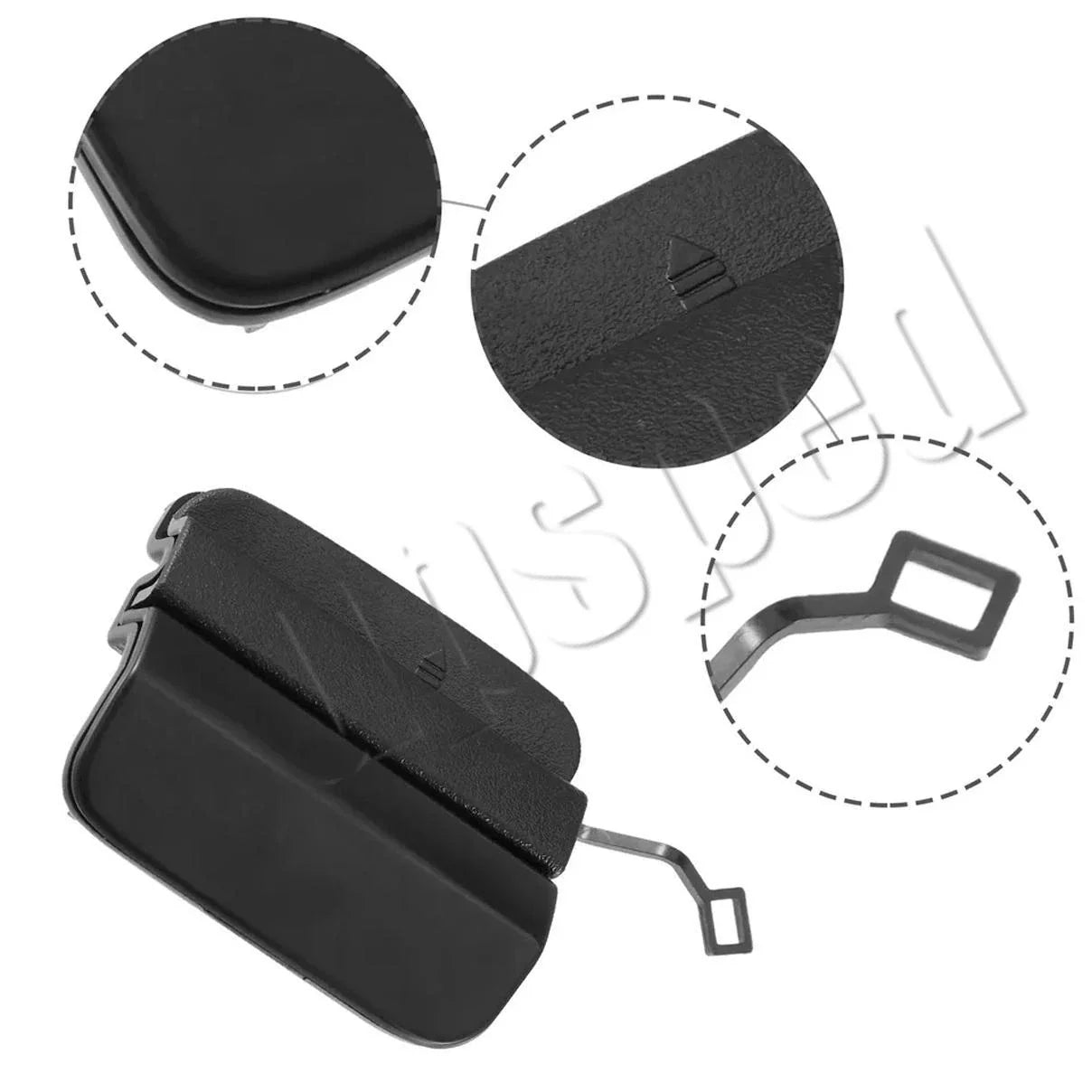 Rear Bumper Tow Hook Eye Cover Cap for Mercedes C-Class (2019–2021)