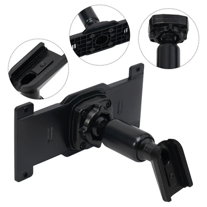 1X Rear View Mirror Metal Plate Panel&Mirror Dash Cam Mount for Car DVR