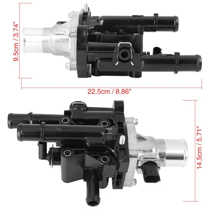 Thermostat Housing 98℃ for Chevrolet Aveo (2009–2011) 25189437 96984102