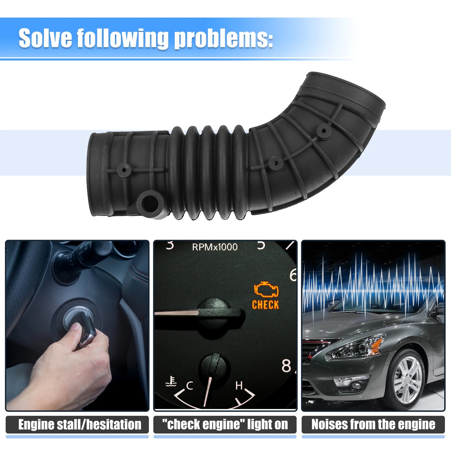 Engine Air Intake Hose Pipe No.13711709754 for BMW 3 Series (1987–1991)
