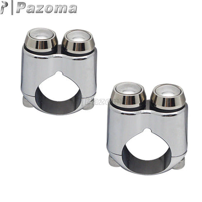 1” Motorcycle Handlebar Momentary Switch for Chopper Cafe Racer