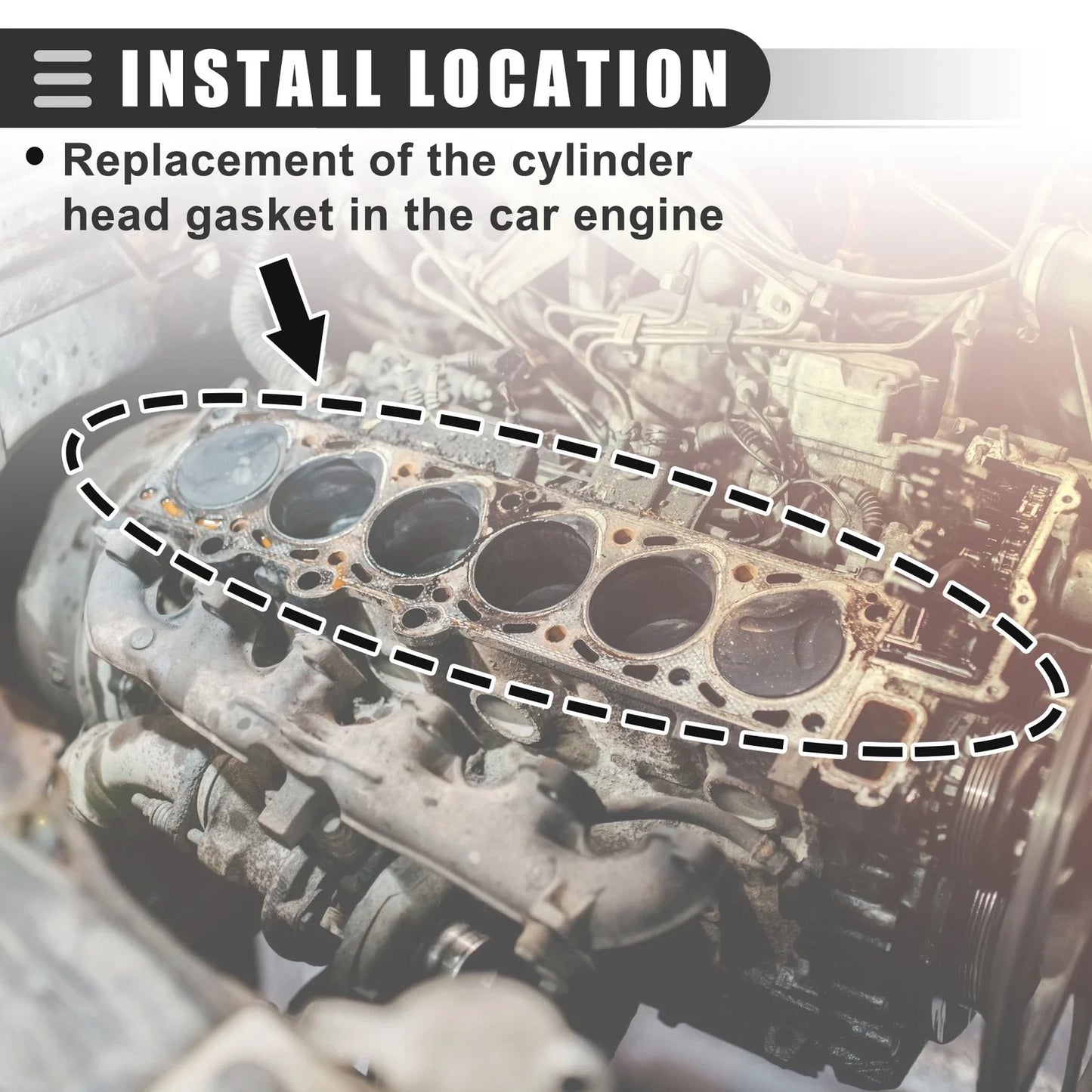 Cylinder Head Gasket for 2.0L Honda CR-V (1997-2001)