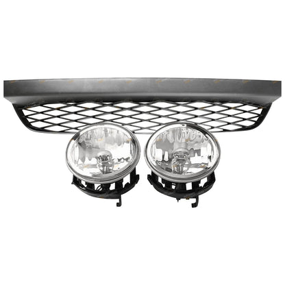 Black Mesh Grille & Fog Lights Set for Ford Falcon BA XR6/XR8 (2002-2006)