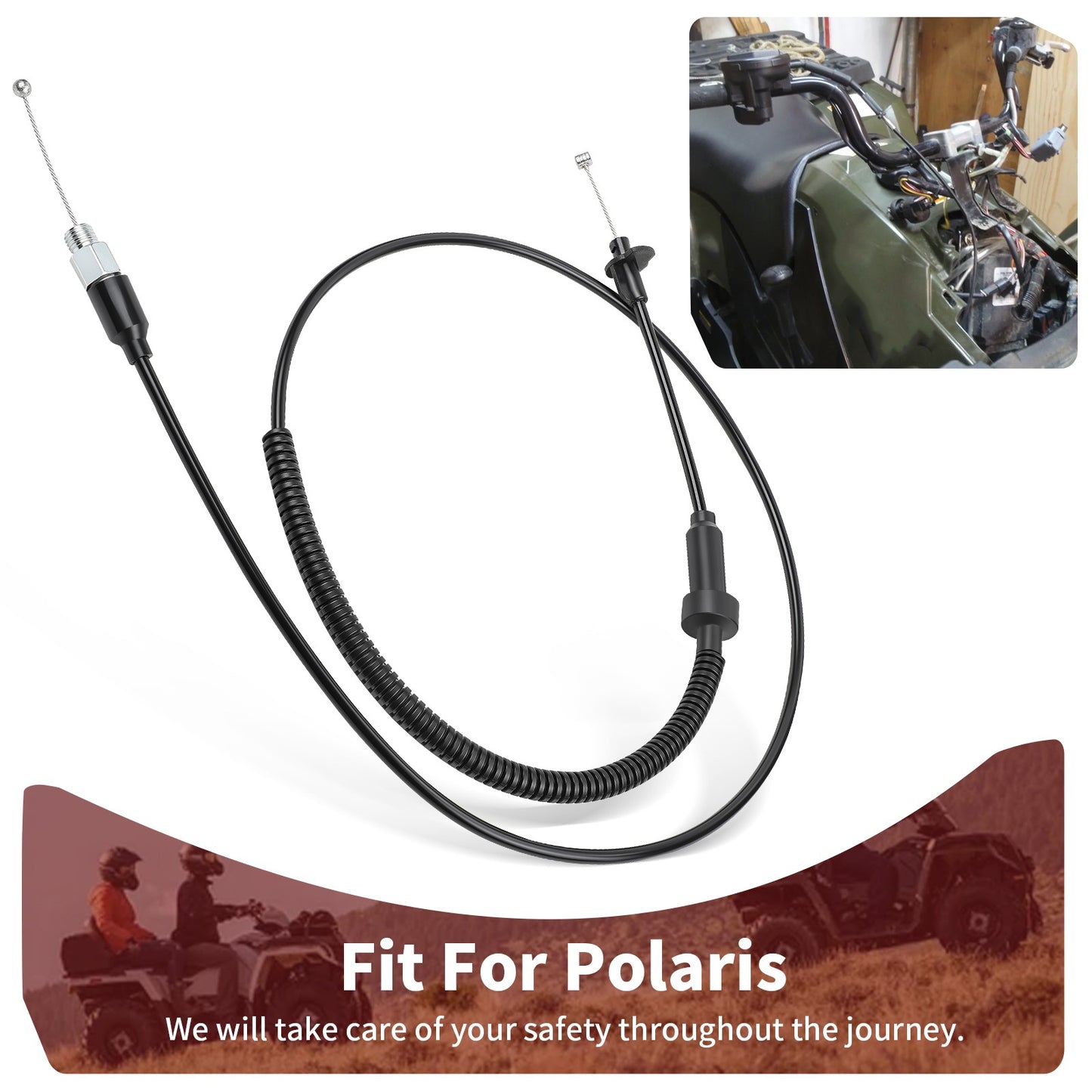 Throttle Cable for Polaris Sportsman 570 (2014–2024)