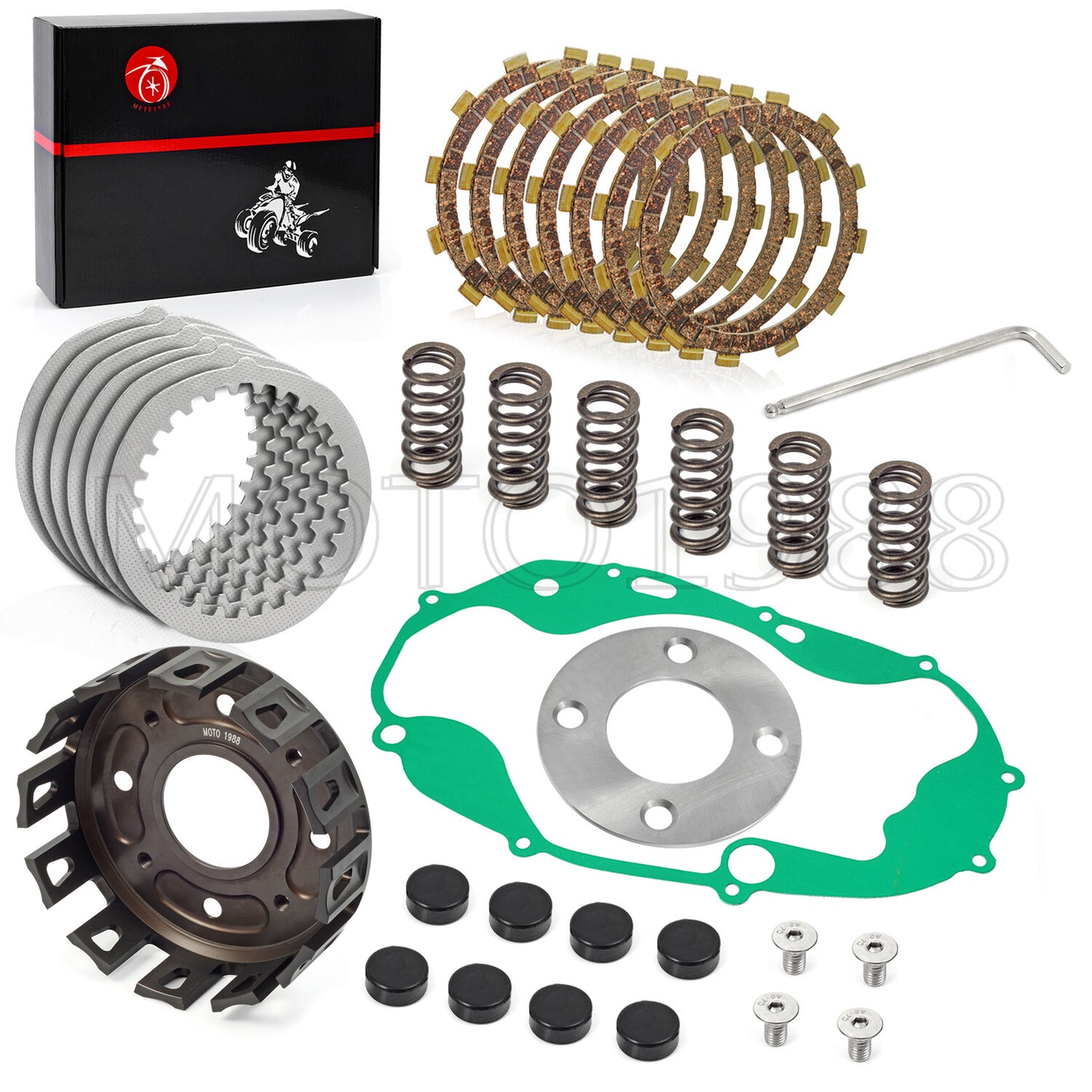 CNC Billet Clutch Basket for Yamaha Banshee YFZ350 (1987–2006)