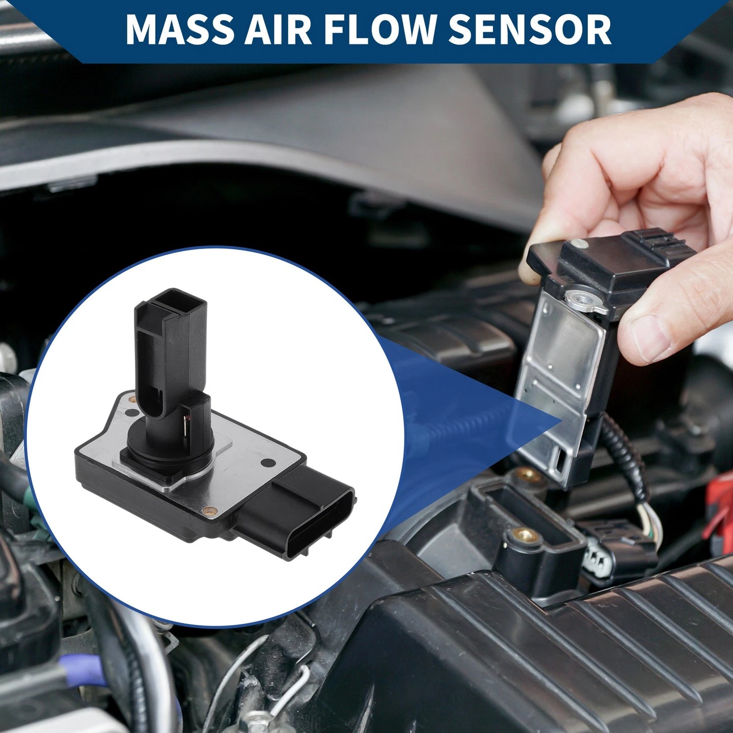 Mass Air Flow Sensor Meter No. 3L3Z-12B579-ARM for Ford Excursion (2003–2005)