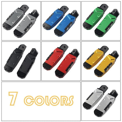 Rear Passenger Footrests for Yamaha YZF R1 R6 R1M R1S (2015–2023)