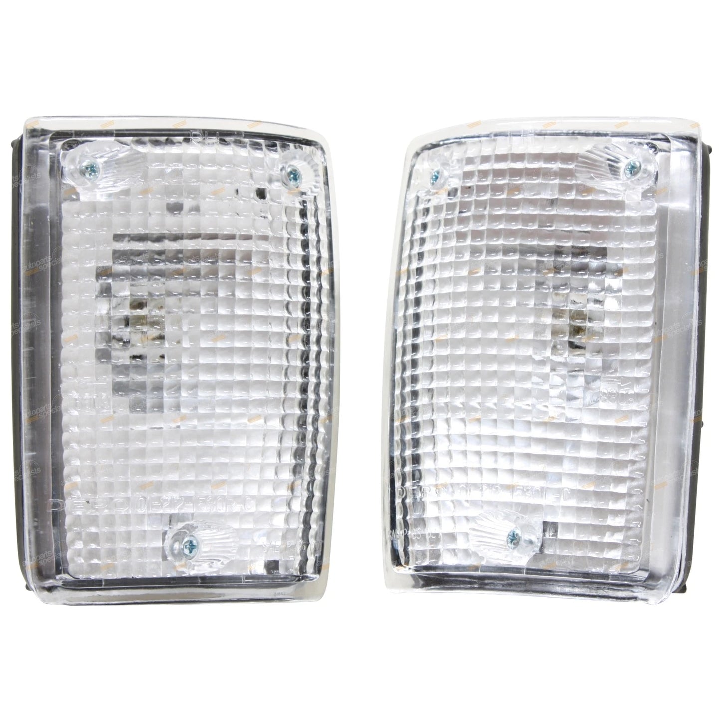 Set of 2 Corner Park Lights for Toyota Landcruiser 60 Series (1987–1990)