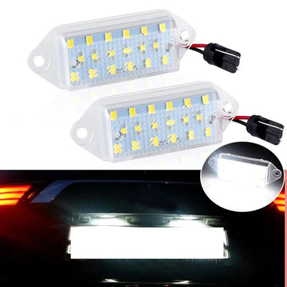 White LED License Plate Lights for Mitsubishi Lancer EVO (2003-2006)