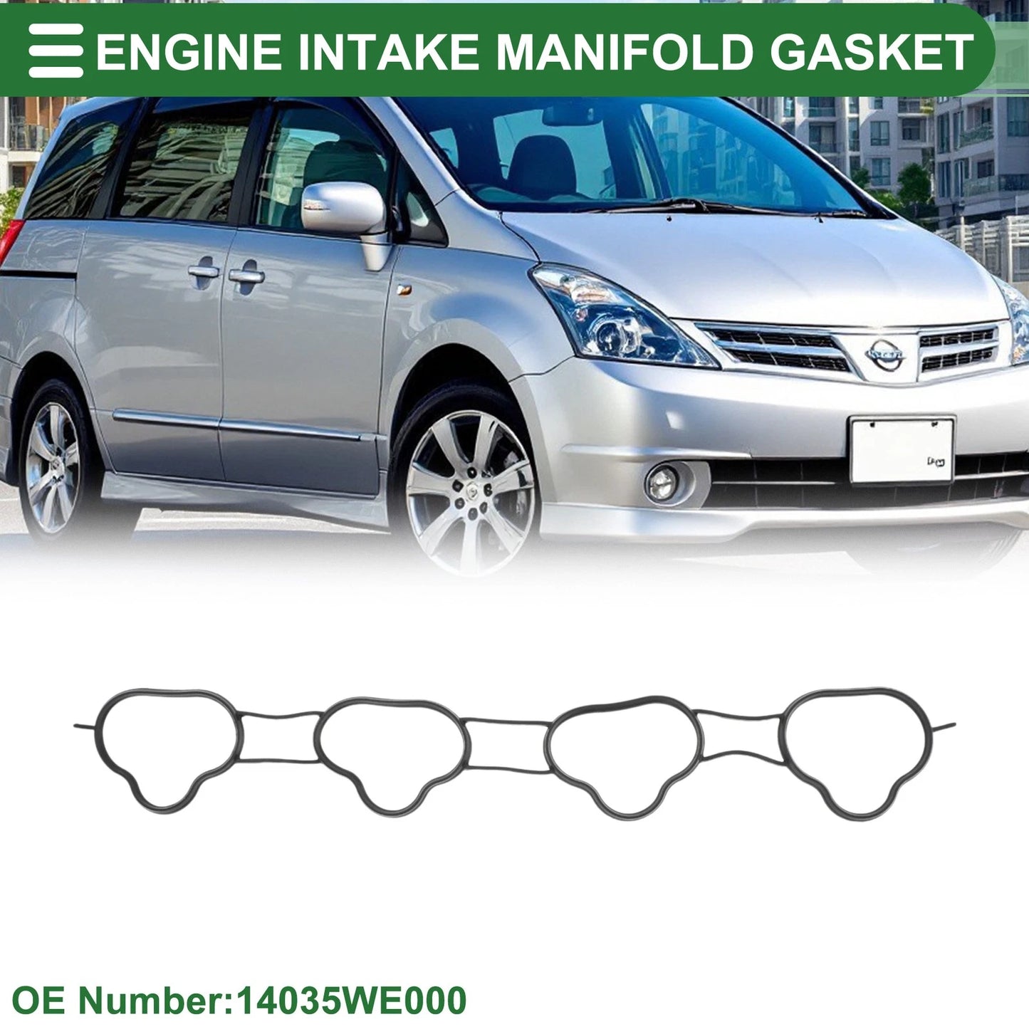 Engine Intake Manifold Gasket for Nissan Presage (2003–2009) No. 14035WE000