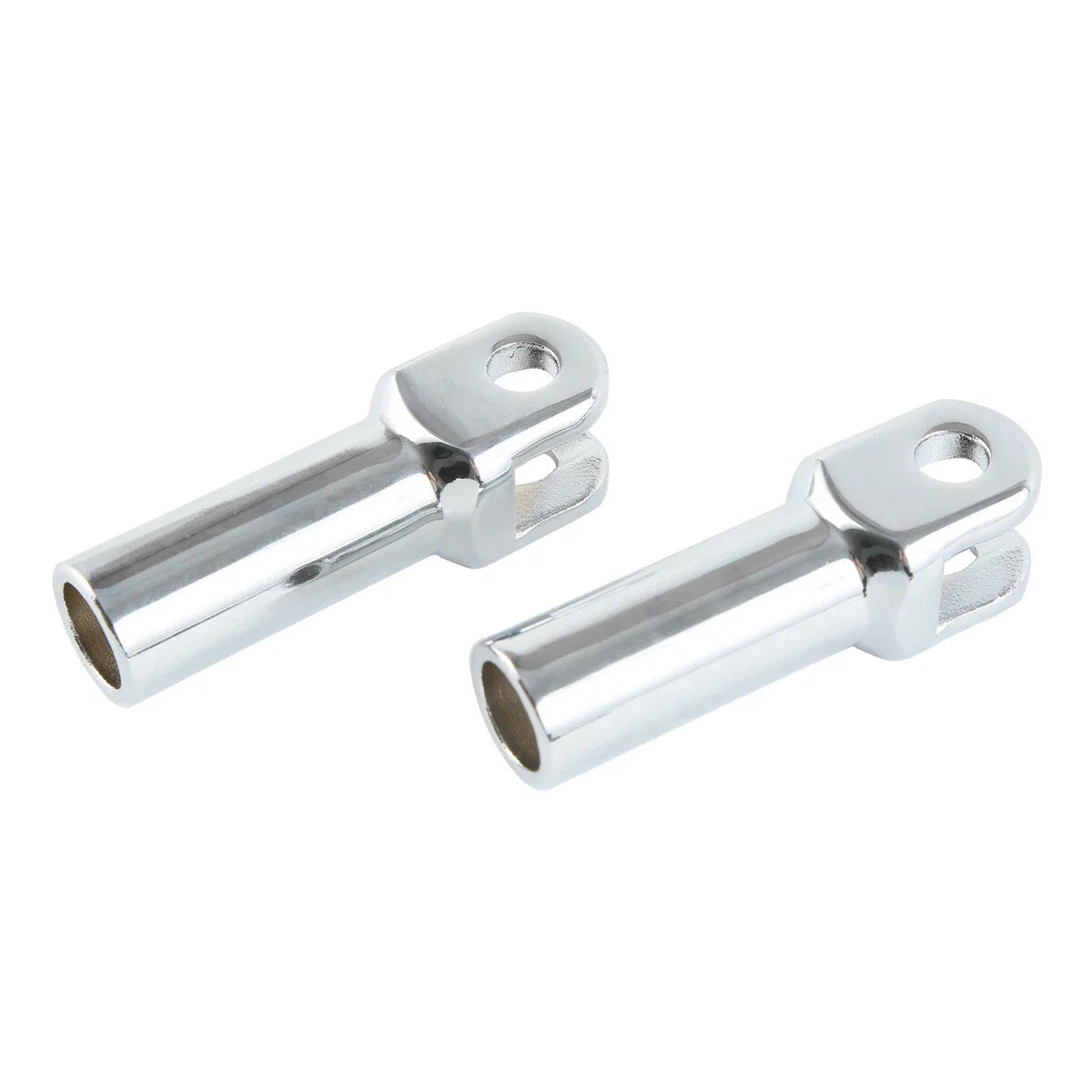 Chrome Passenger Foot Pegs Mount Clevis Kit for Harley Softail Slim (2012-2017)