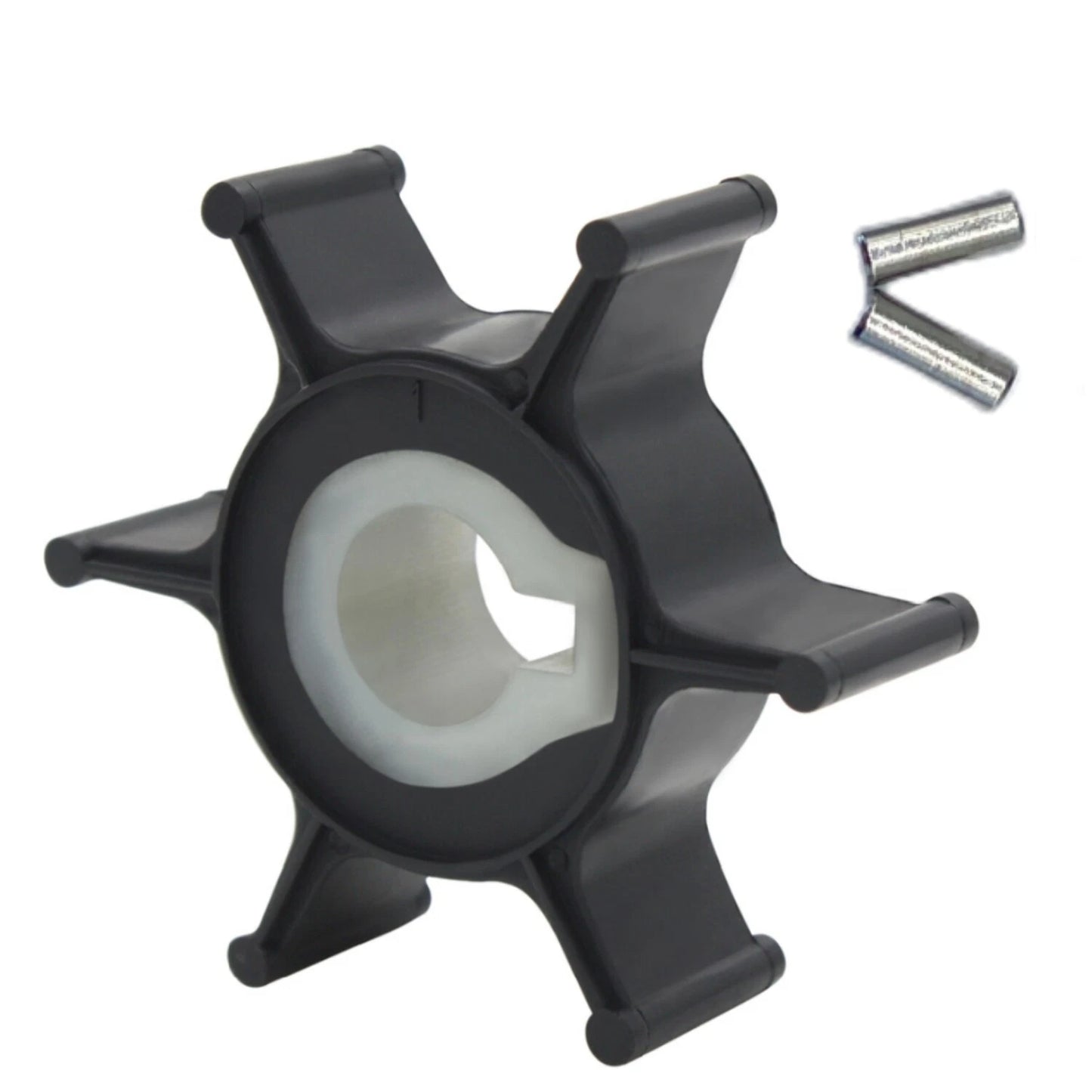 Water Pump Impeller and Pin for Yamaha Outboard (2hp 2-Stroke)