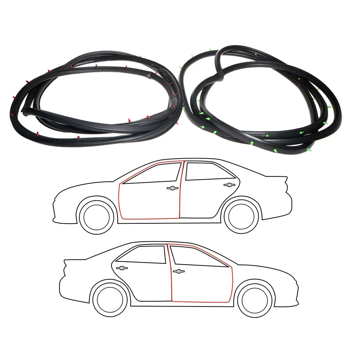 Weatherstrip for Toyota Dyna 200 (1984–1994)