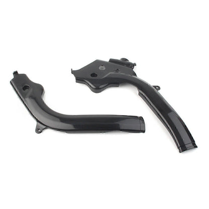 Black Plastic Frame Guards for KTM SX SXF EXC 125 250 350 450 (2016-2018)