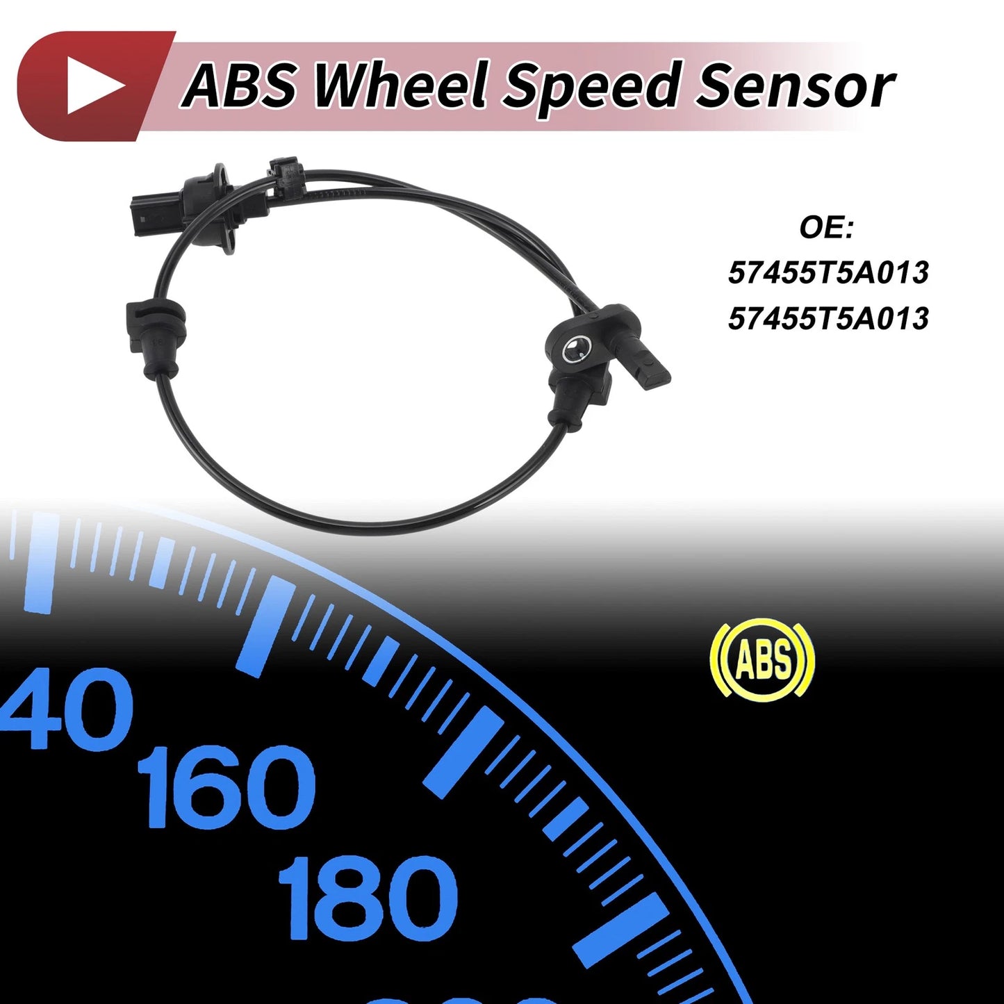 ABS Wheel Speed Sensor No. 57455T5A013 for Honda City (2015–2019) Front Left