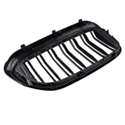 2 x Double Bridge Radiator Grille for BMW 5 Series G30 G31 (2017-2019)