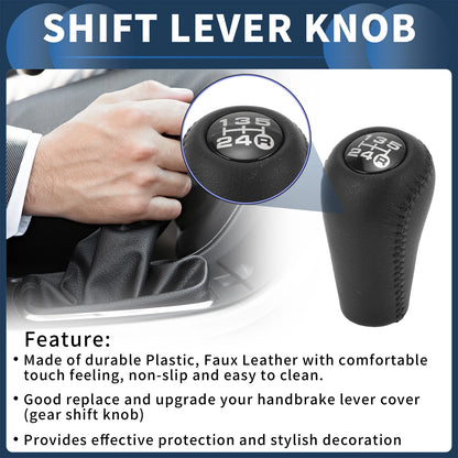 5 Speed Manual Gear Shift Knob for Toyota 4Runner (1993–2001) Plastic Leather
