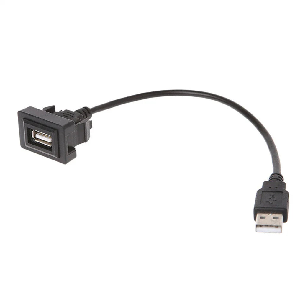 USB Port Panel Extension Cable Adapter for Toyota Corolla (2014-2023)