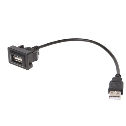 USB Port Panel Extension Cable Adapter for Toyota Corolla (2014-2023)